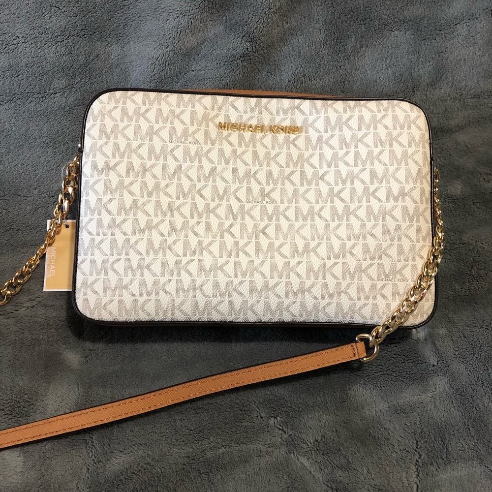 MICHAEL KORS crossbody jet set item vanilla - Picture 2 of 7